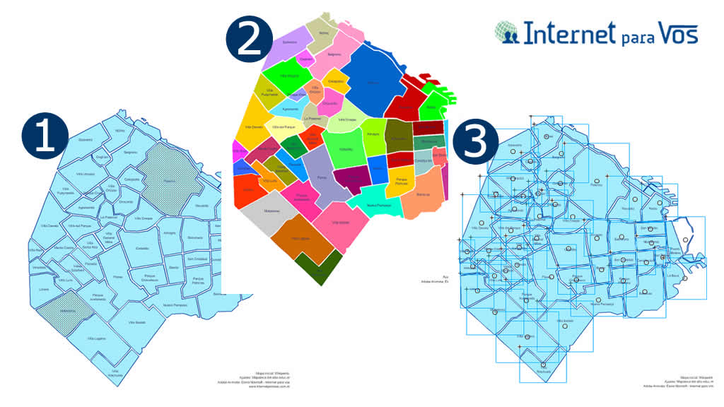 Recursos: Mapa de barrios CABA en Adobe Animate