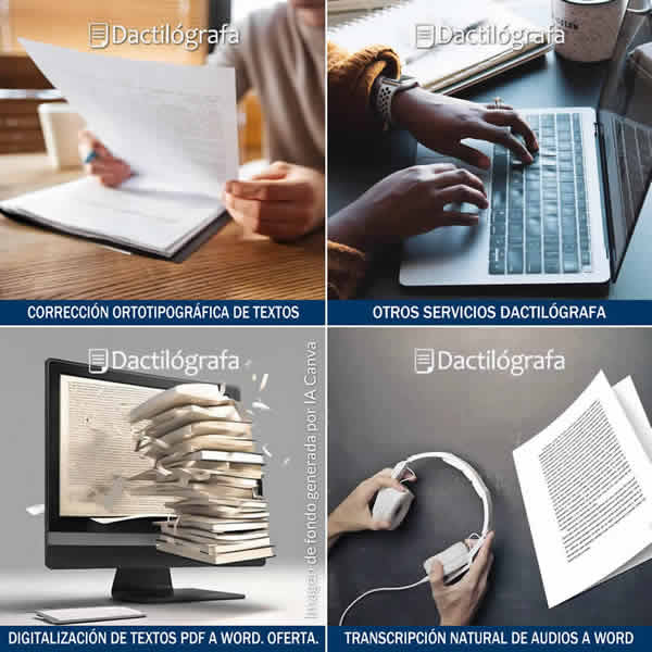 Banners para WA Business Dactilógrafa