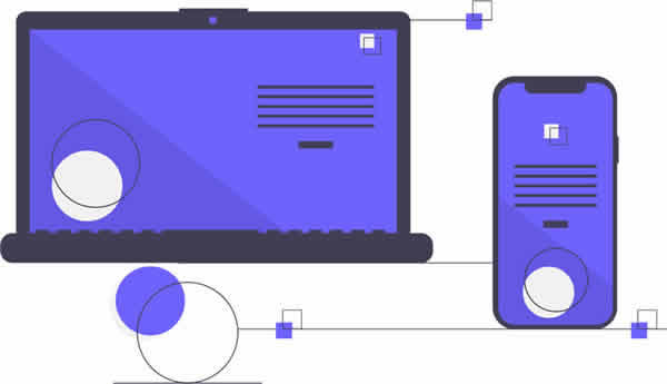 ilustración: diseño web responsive