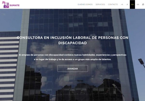 SUMATE - Consultora en inclusión laboral de personas con discapacidad