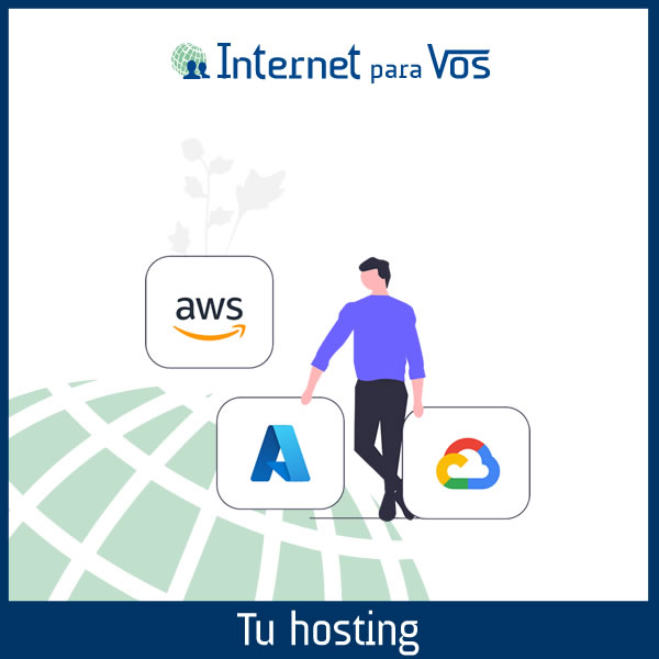 Hosting en el servidor o proveedor del cliente.